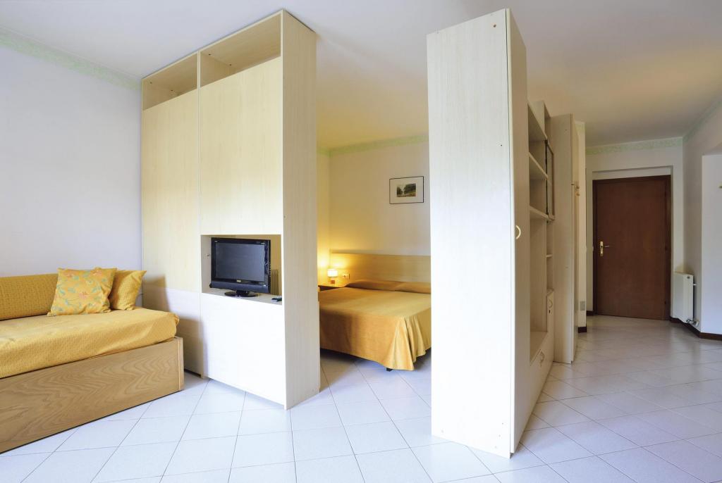 Ein-Raum-Appartement Typ C - 4 Schlafplätze